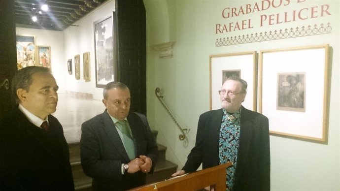 Presentación de la exposición 'Grabados de Rafael Pellicer'