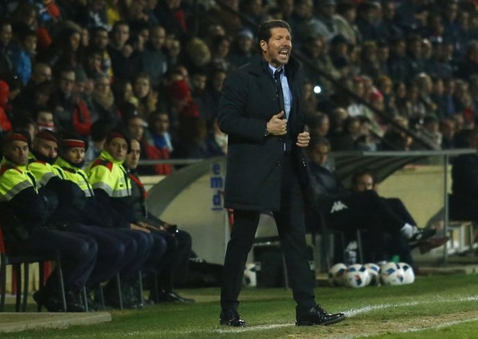 Simeone en el Reus-Atlético