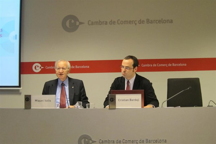 Miquel Valls, Cristian Bardají (Cámara de Barcelona)