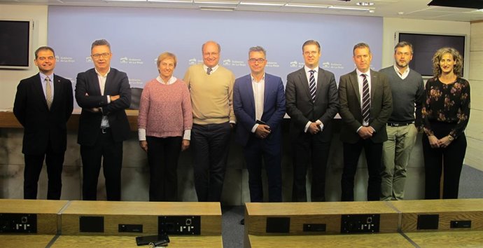 Participantes en la presentación del proyecto