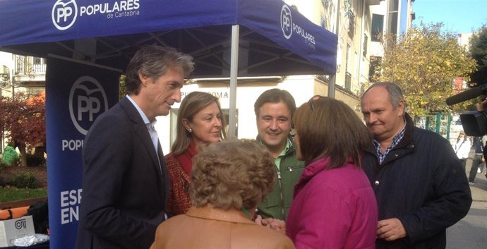 El PP presenta su primera stand informativo