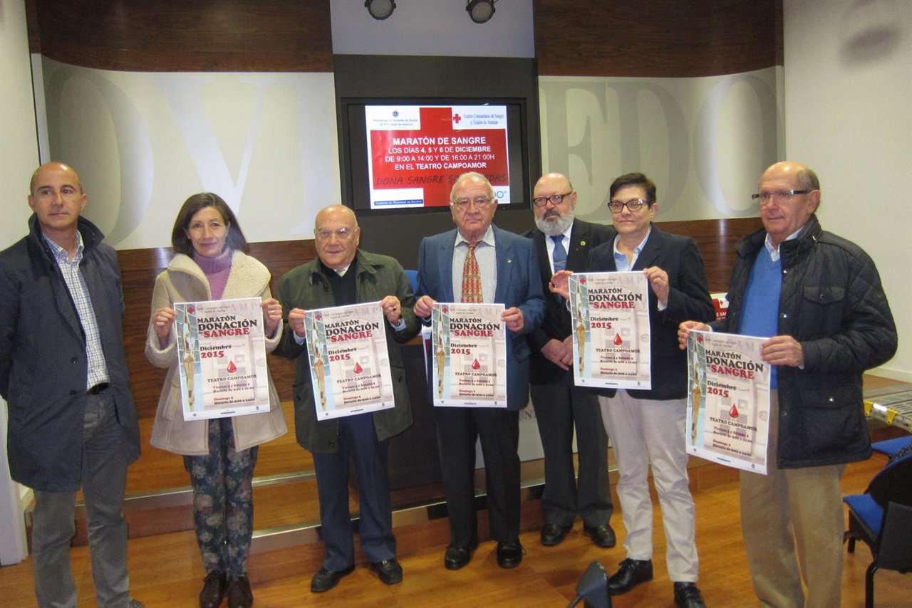 Presentación de la tercera maratón de donación de sangre