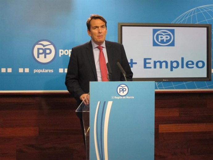 El candidato al Congreso de los Diputados por el PP Regional, Javier Ruano