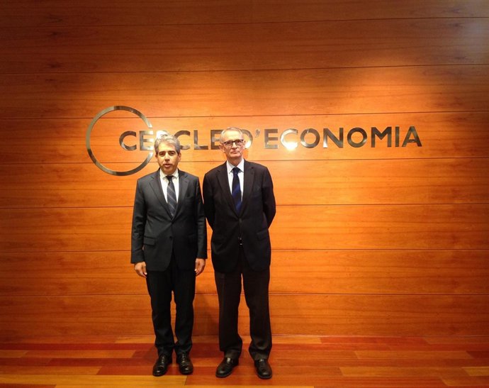 Francesc Homs (CDC); pte.Del Círculo de Economía, Antón Costas