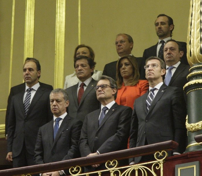 Urkullu, Artur Mas, Susana Díaz, Núñez Feijóo y otros presidentes autonómicos
