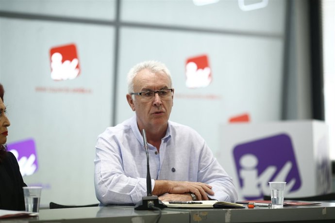 Ruedad de prensa de Cayo Lara