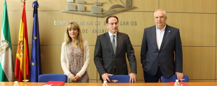Carmen Castilla, Javier González de Lara y Francisco Carbonero