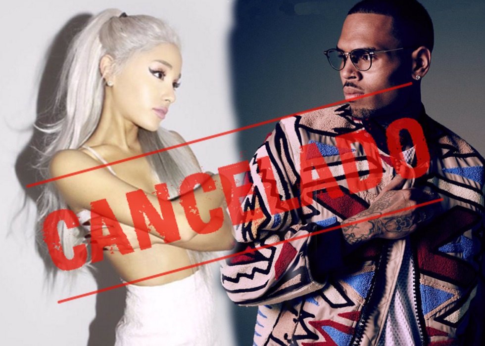 Chris Brown y Ariana Grande: ¡cancelados! 