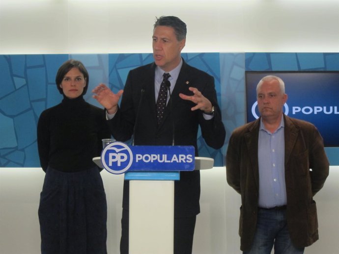 Esperanza García, Xavier García Albiol, Santi Rodríguez, PP