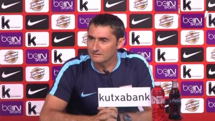 Ernesto Valverde, entrenador del Athletic Club