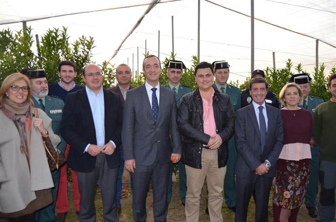 El secretario de Estado para la Seguridad con autoridades regionales