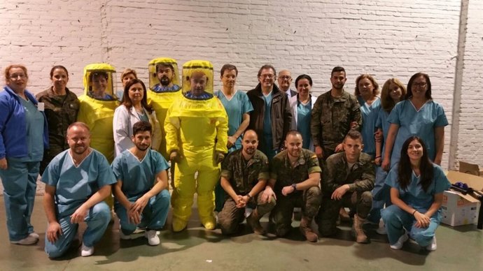 Profesionales del Virgen del Rocío preparados para atende pacientes con ébola