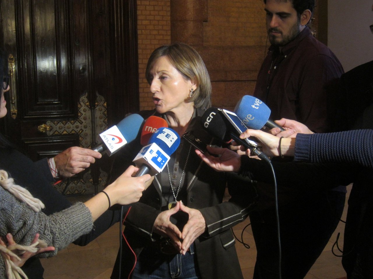 Carme Forcadell, pta.Del Parlament