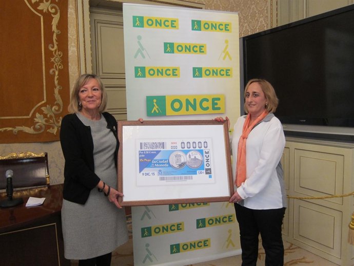 Presentación del cupón de la ONCE sobre Salamanca