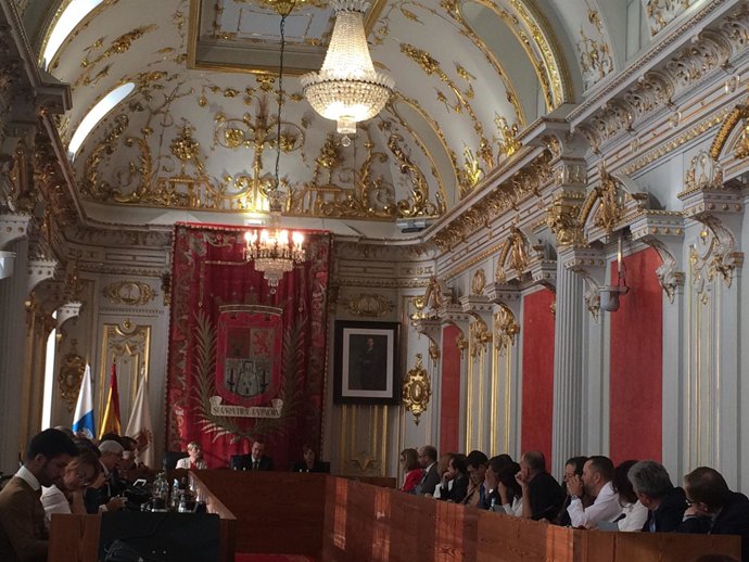 Pleno del Ayuntamiento de Las Palmas de Gran Canaria