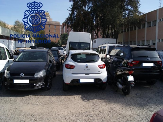 Vehículos intervenidos al clan familiar detenido por supuesto tráfico de drogas