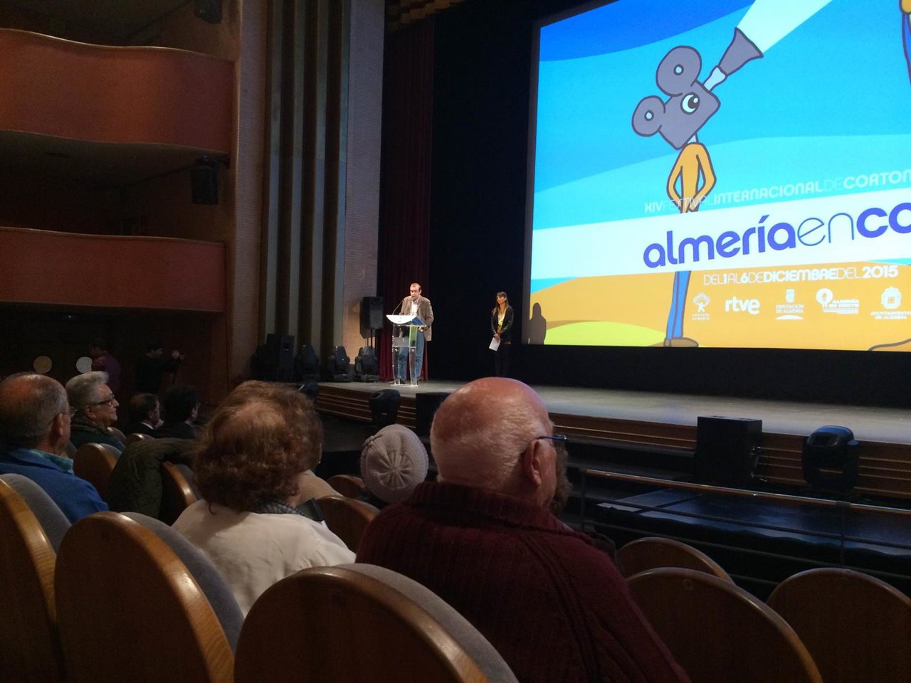 El Auditorio Maestro Padilla ha acogido el Ciclo 'Premios de Almería en Corto'