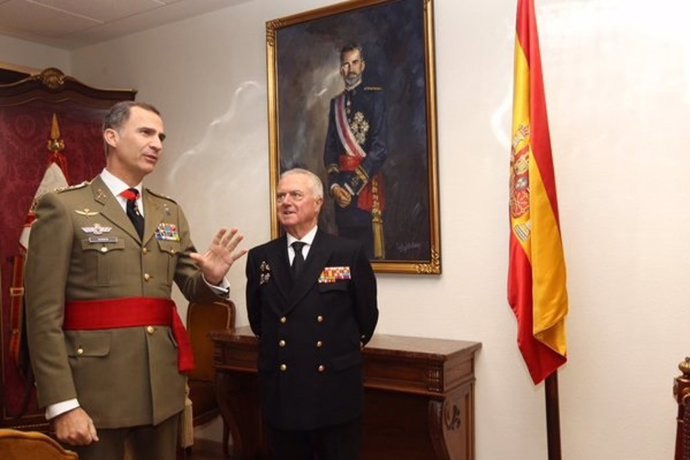 El Rey visita la nueva sede de las Reales y Militares Órdenes de S.Fernando
