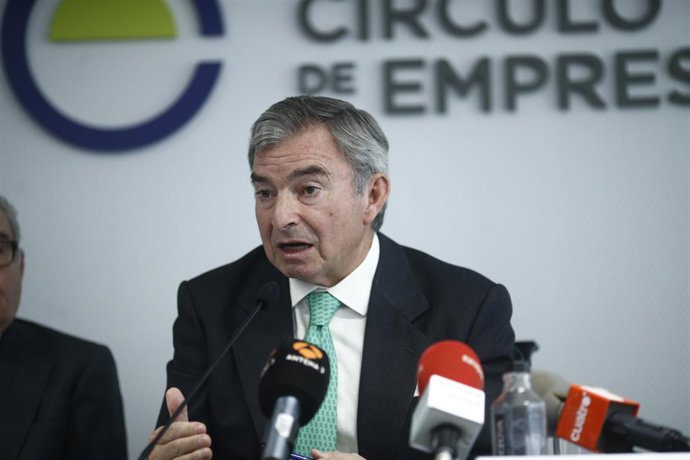 El presiente del Círculo de Empresarios, Javier Vega de Seoane