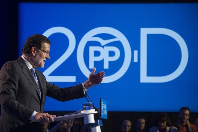 Rajoy en campaña electoral 