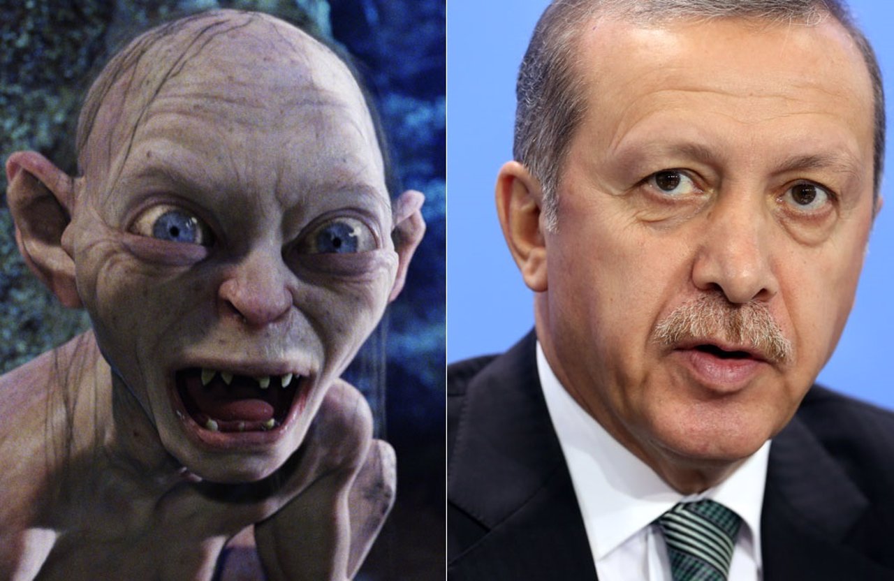 Erdogan y Gollum