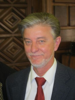 El alcalde de Zaragoza,. Pedro Santisteve