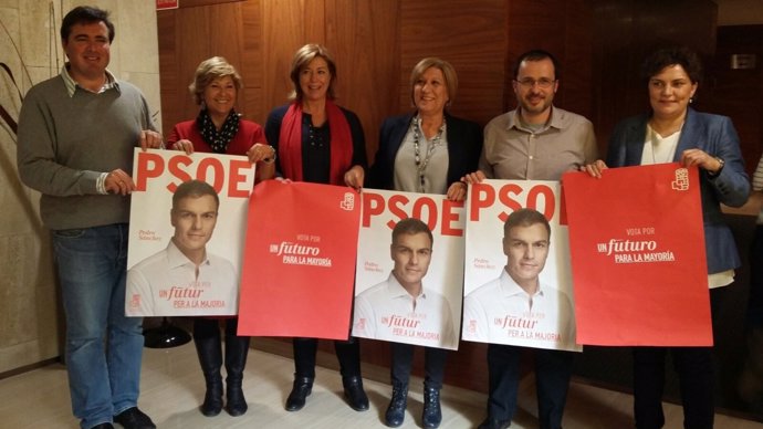 Presentación de la campaña del PSPV en Alicante