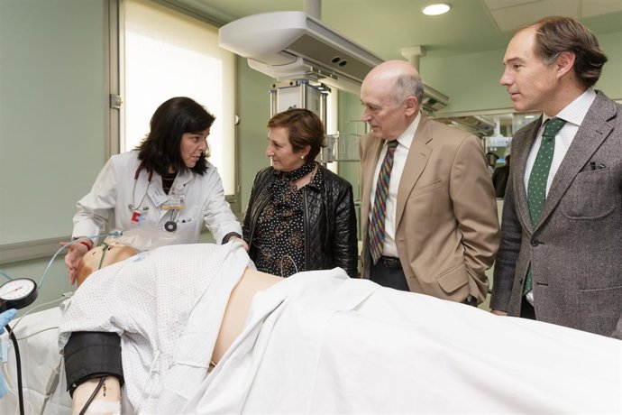 Visita al Hospital Virtual Valdecilla 