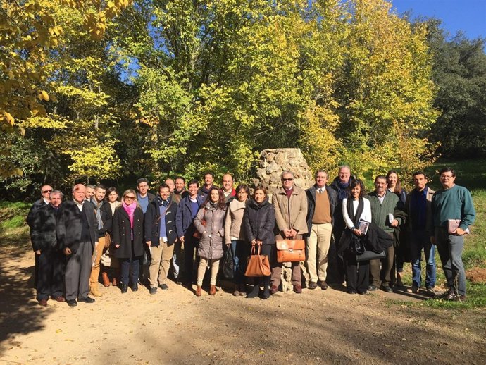 Miembros de la Junta Rectora del Parque de Hornachuelos