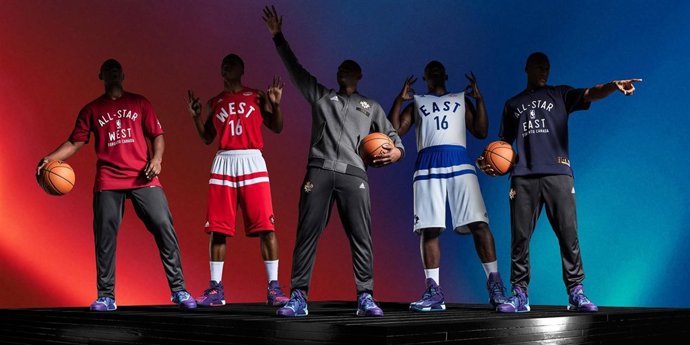 Equipaciones adidas para el All Star de la NBA en Toronto