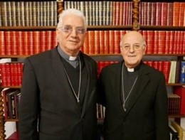 Blázquez recibe al presidente de la Conferencia Episcopal Cubana