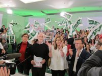 Susana Díaz: Los socialistas andaluces "vamos a llevar a Sánchez a la Moncloa"
