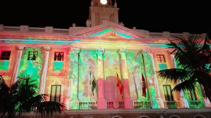 Alumbrado navideño de Cádiz