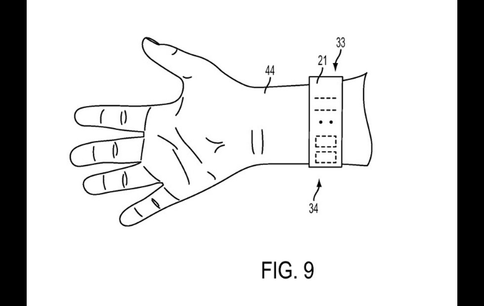 Foto: APPLE / OFICINA DE PATENTES DE EEUU