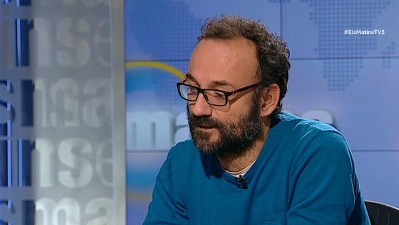 Benet Salellas (CUP) en TV3