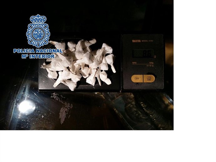 Droga incautada por la Policía