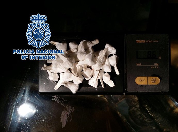 Droga incautada por la Policía en Málaga