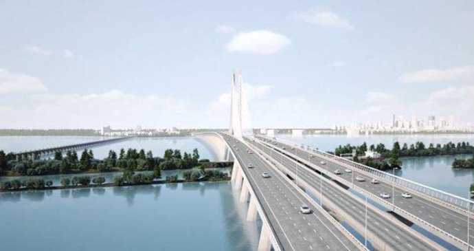 Puente que ACS construye en Montreal (Canadá)