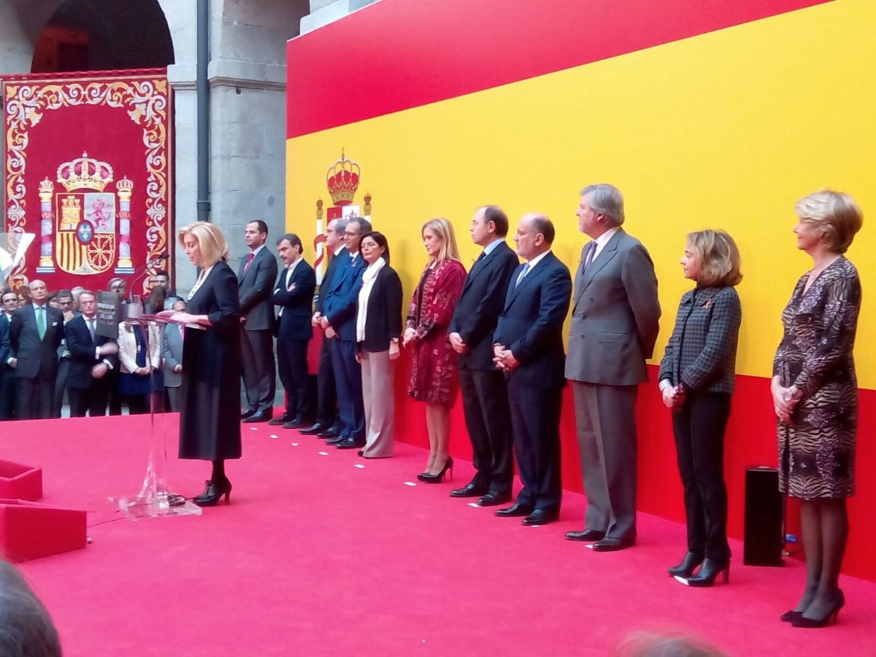 Dancausa durante su intervención