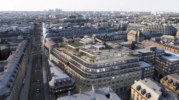 Edificio 'cloud' de París de SFL (Colonial) alquilado a BlaBlaCar