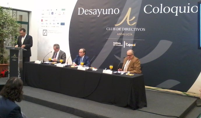 El presidente de Ebro Foods en el Club de Directivos del Instituto Cajasol