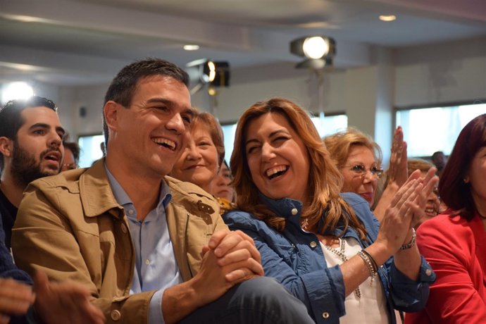 Pedro Sánchez y Susana Díaz
