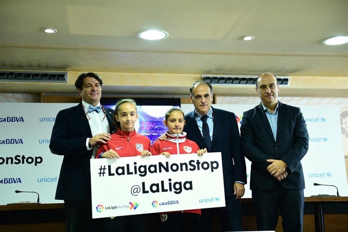 Presentación de la campaña #LaLigaNonStop
