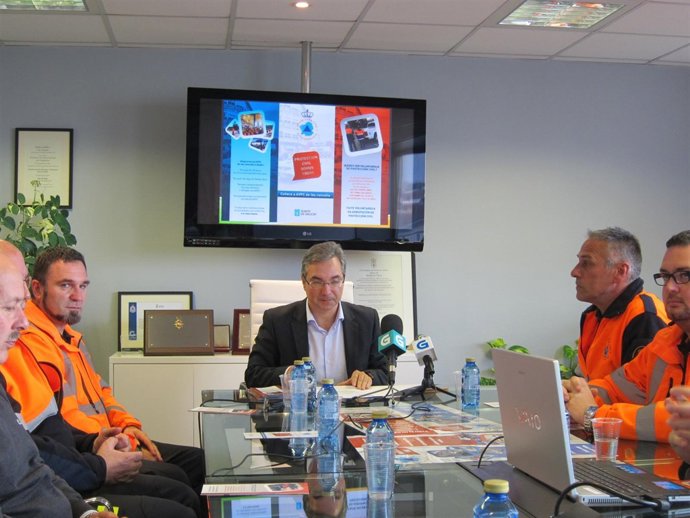 Rueda de prensa del director xeral de Emerxencias e Interior, Luis Menor