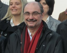 Javier Lambán, secretario general del PSOE Aragón