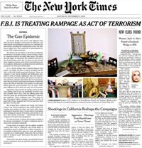 El NYT dedica su primer editorial en portada en 95 años contra la "epidemia" de armas en EEUU
