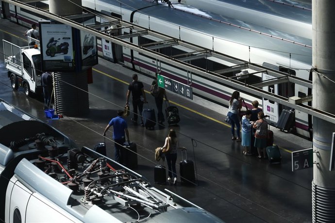 Estación de Atocha de Madrid, trenes, RENFE
