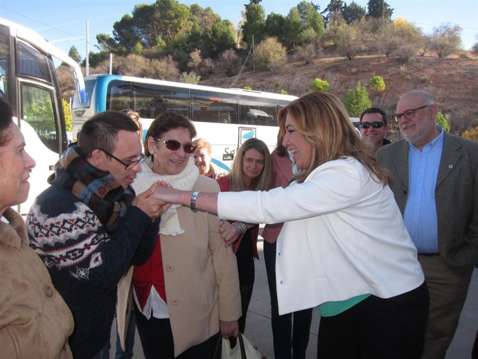 Susana Díaz en Rute (Córdoba)