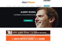C's lanza una web sobre Rivera en la que se define como una persona "tenaz" y declara su admiración por José Mujica