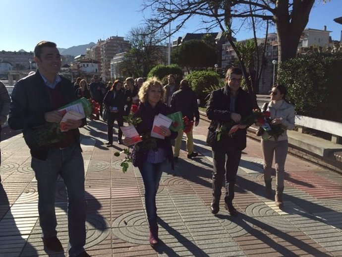 Acto del PSOE en Castro Urdiales